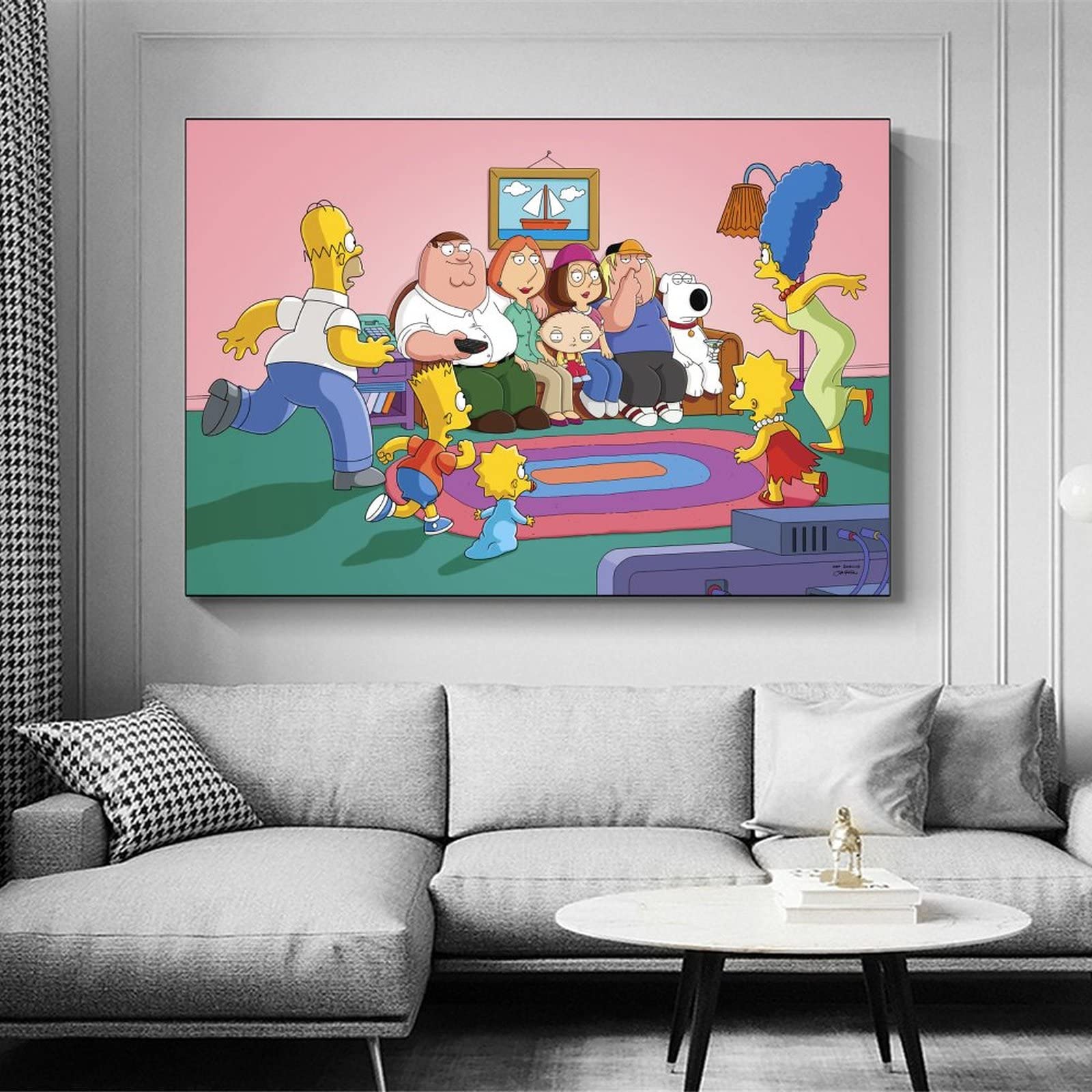 The Simpsons Couch Drawing The Simpsons | The Many Faces Of The Couch