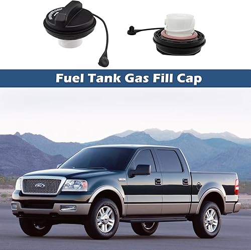Miniatura 5 de HC3Z9030B Tapa de llenado de depósito de combustible de gas compatible con Ford F-150 F-250 F-350 F-450 F-550 F-600 F150 F250 F350 F450 F550 F600