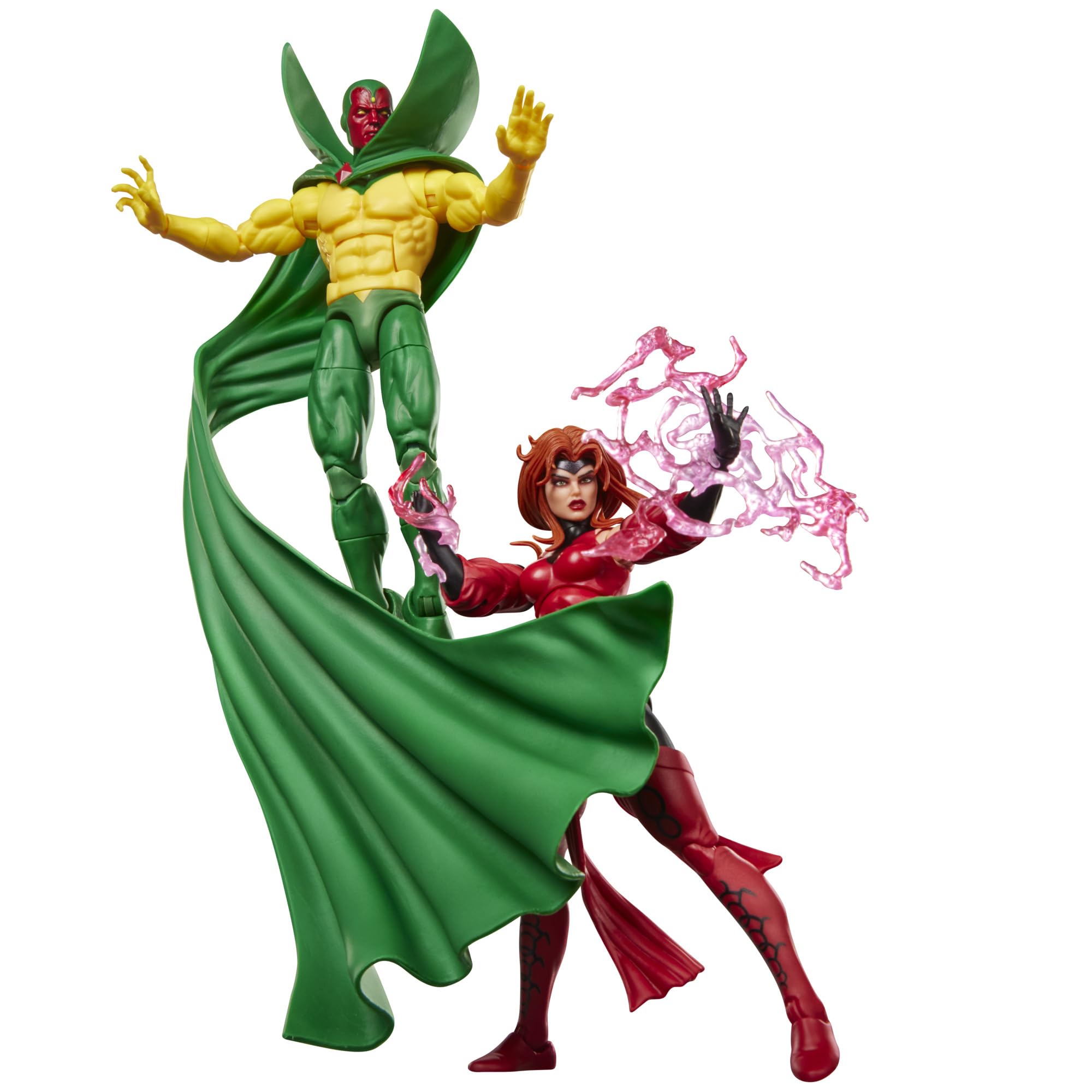 Marvel Legends Series Vision & Scarlet Witch, Avengers: The Crossing Comics Action-Figuren zum Sammeln (15 cm)