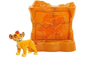 Disney Junior The Lion Guard: Kion's Mighty Roar Toppling Rock Wall Playset