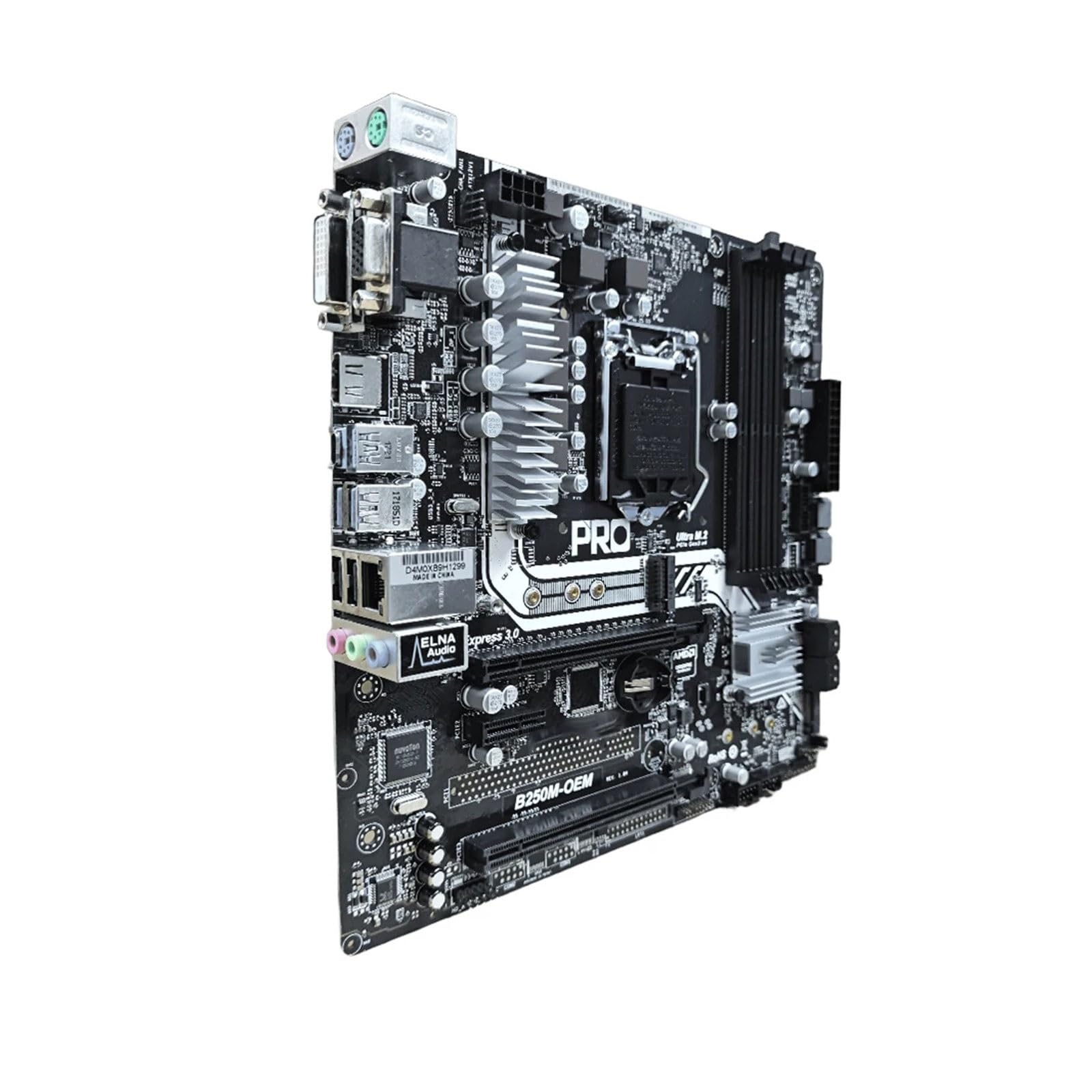 Carte Mere Fit for ASRock B250M-OEM Carte mère, B250 LGA 1151 Prise en Charge 6700 6400 7100 6300 G3930 7700 7500 CPU DDR4 64GB M.2 Micro ATX