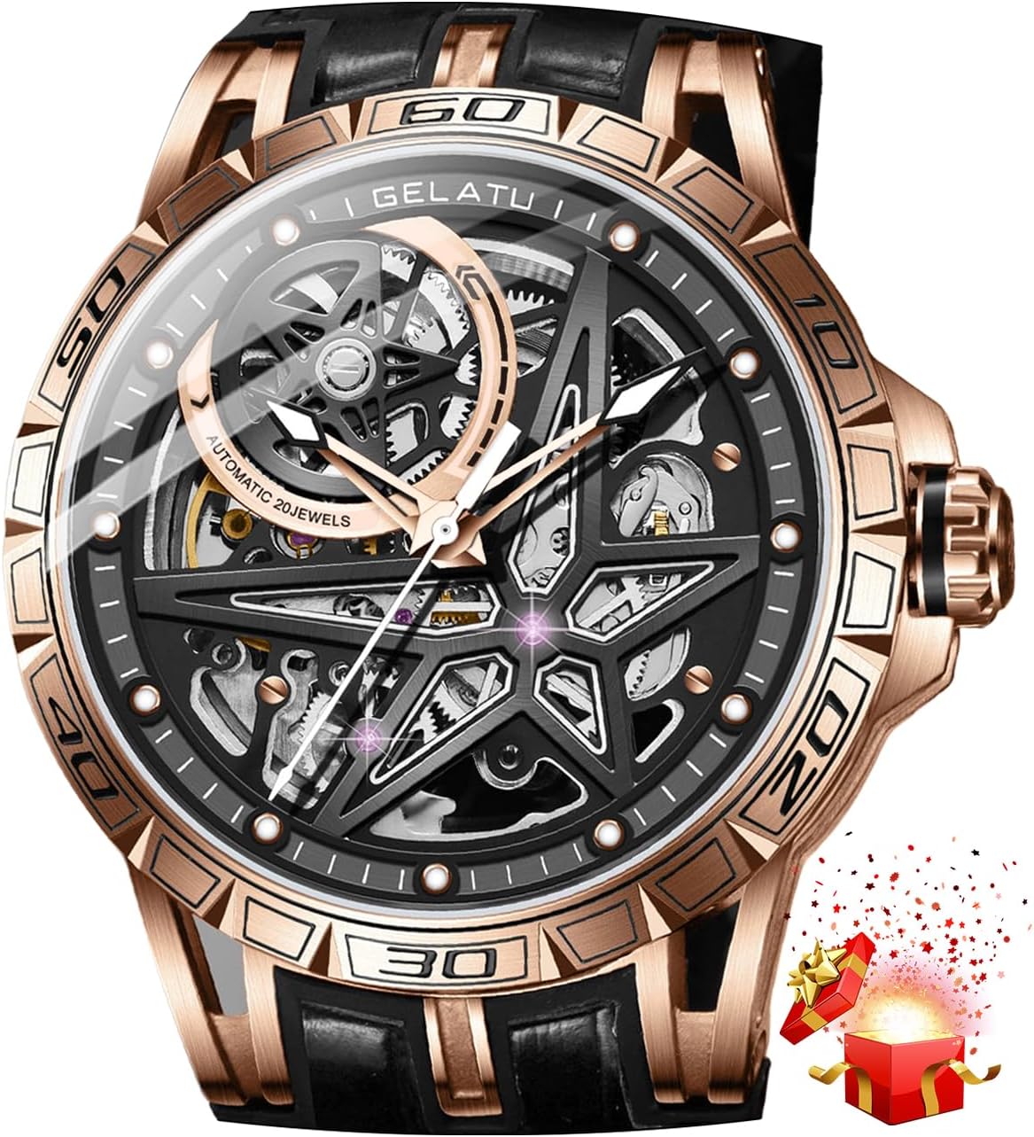 OLEVS Relógio feminino de quartzo, minimalista, casual, ultrafino, pulseira de couro, à prova d’água e elegante