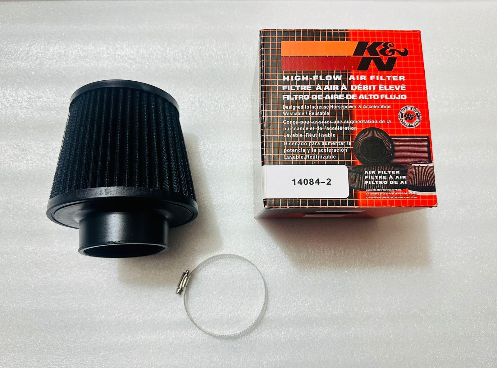BLACK K&N car k&n filter cold air intake Universal Cold Air Intake Pipe 3" 75mm Car SUV High Flow Short RAM/Cold Air Intake Vent Cone Filter Cleaner