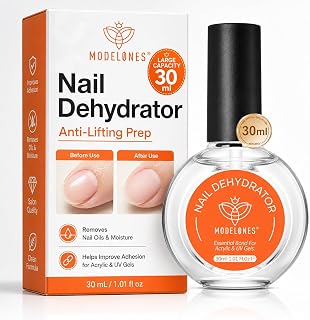 Deshidratador de uñas, Deshidratador de preparación de uñas de 30 ml para prensas | /Uñas acrílicas/Esmalte en gel, suministros acrílicos deshidratados de preparación natural sin ácido