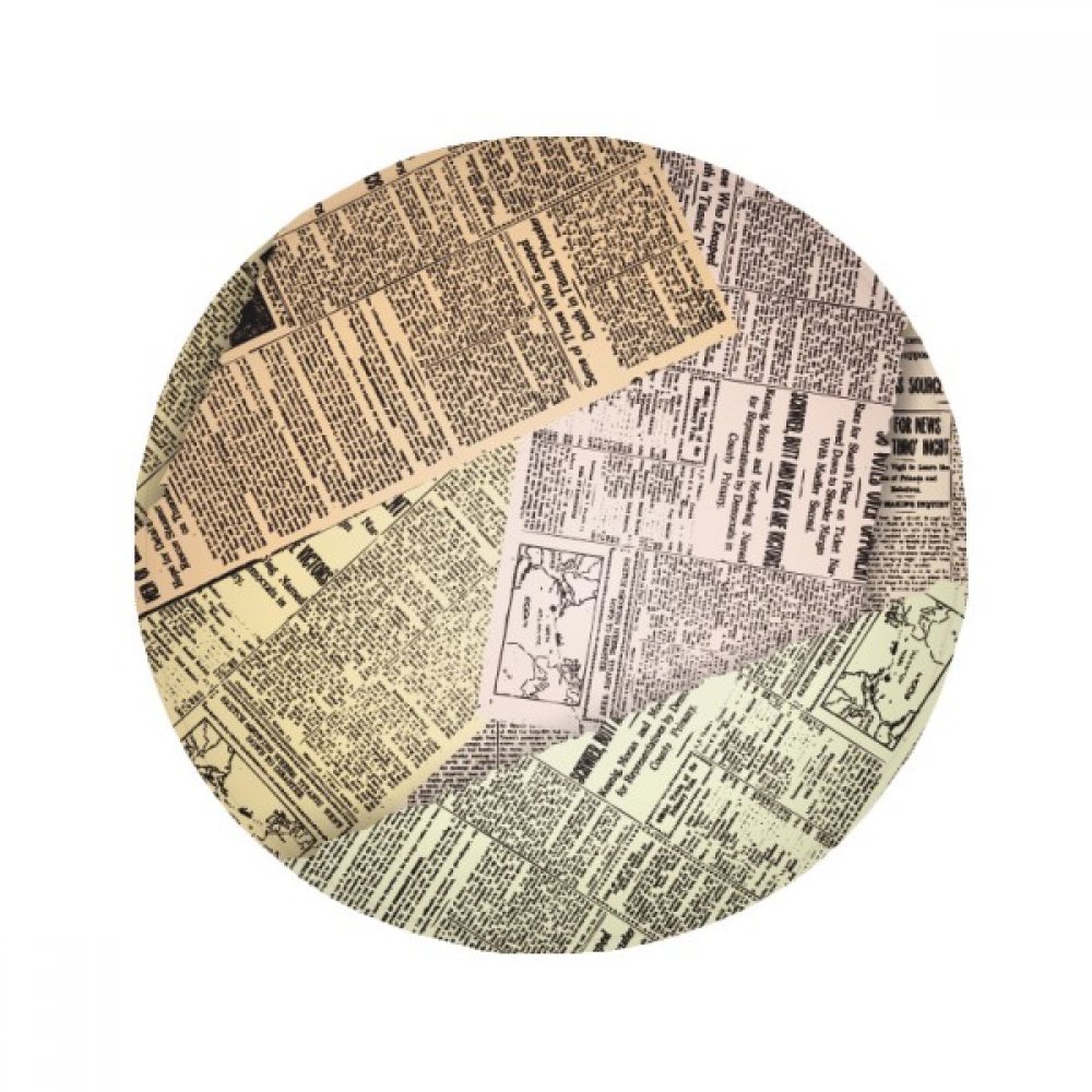 Tapis rond antidérapant pour cuisine et salon au design veines colorées