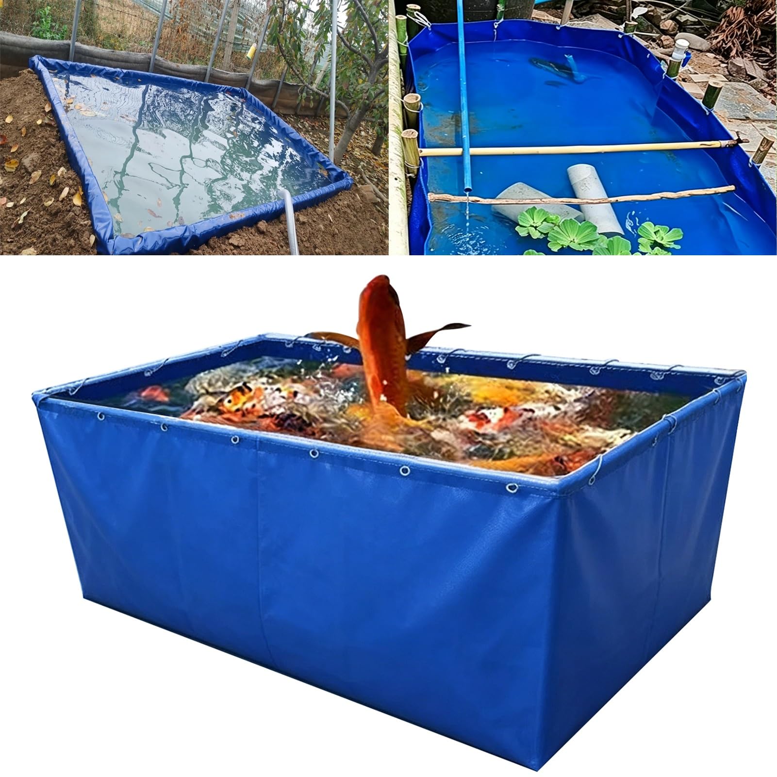 Réservoir de rétention temporaire extérieur pour irrigation du jardin