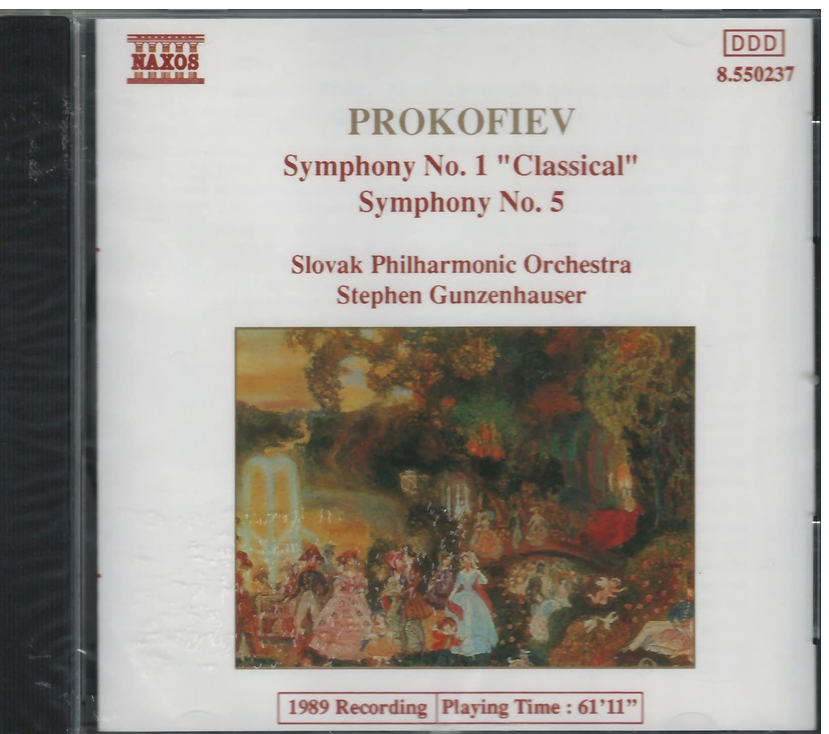 Prokofiev - Symphony No 5 [Audio CD] PO,SLOVAK