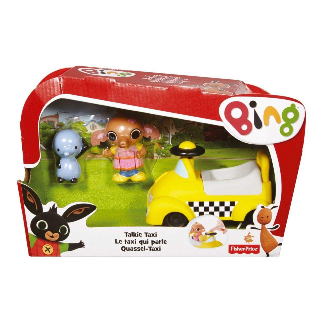 Toy Sula Fisher Price Fisher Price Bing Talkie Taxi Vehicle With