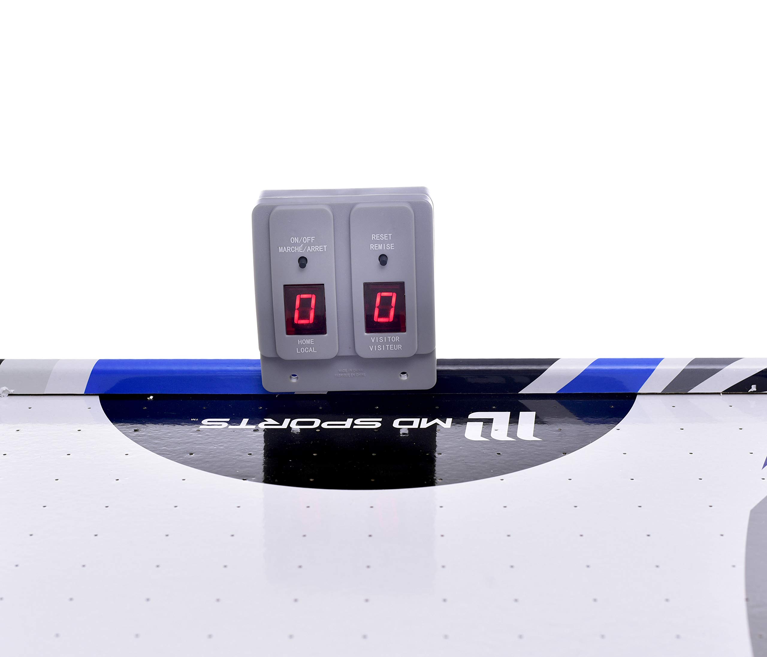 IRIS 48" Air Powered Air Hockey Table Indoor Sports Game Electronic Scoring Red Puck for Kids - Image 5 thumbnail