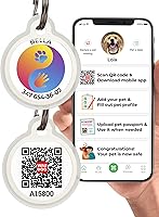 Vista 11 de Etiquetas personalizadas para perros y mascotas, etiqueta de identificación de perro de silicona, etiquetas de identificación de mascotas con código