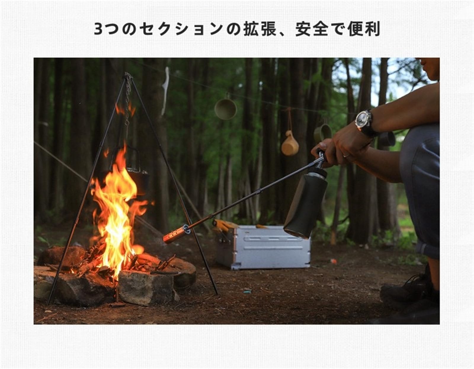 Amazon | 草焼きバーナー 火炎放射器 雑草 バーナー カセットボンベ式 