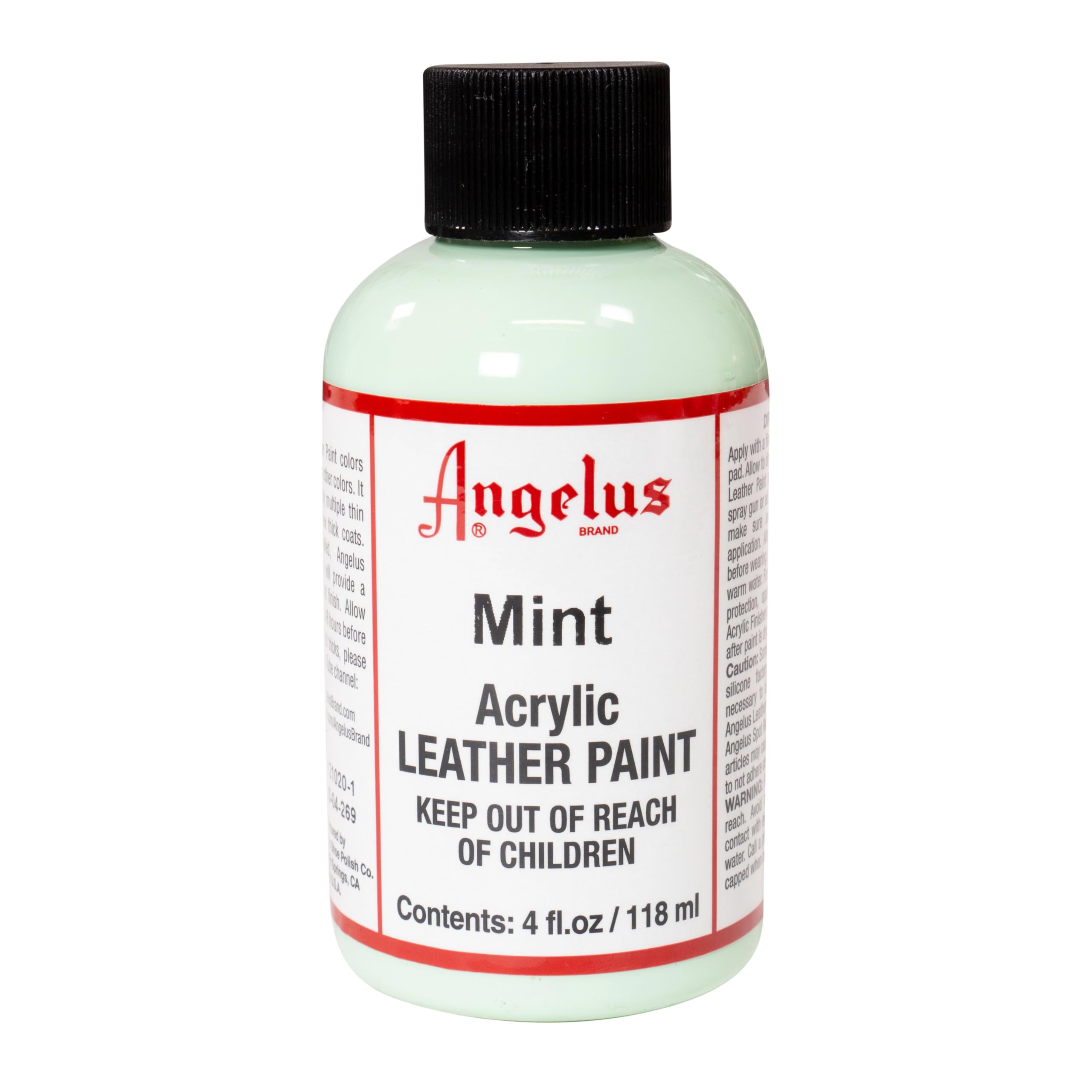 Angelus Acrylic Leather Paint Mint 4oz