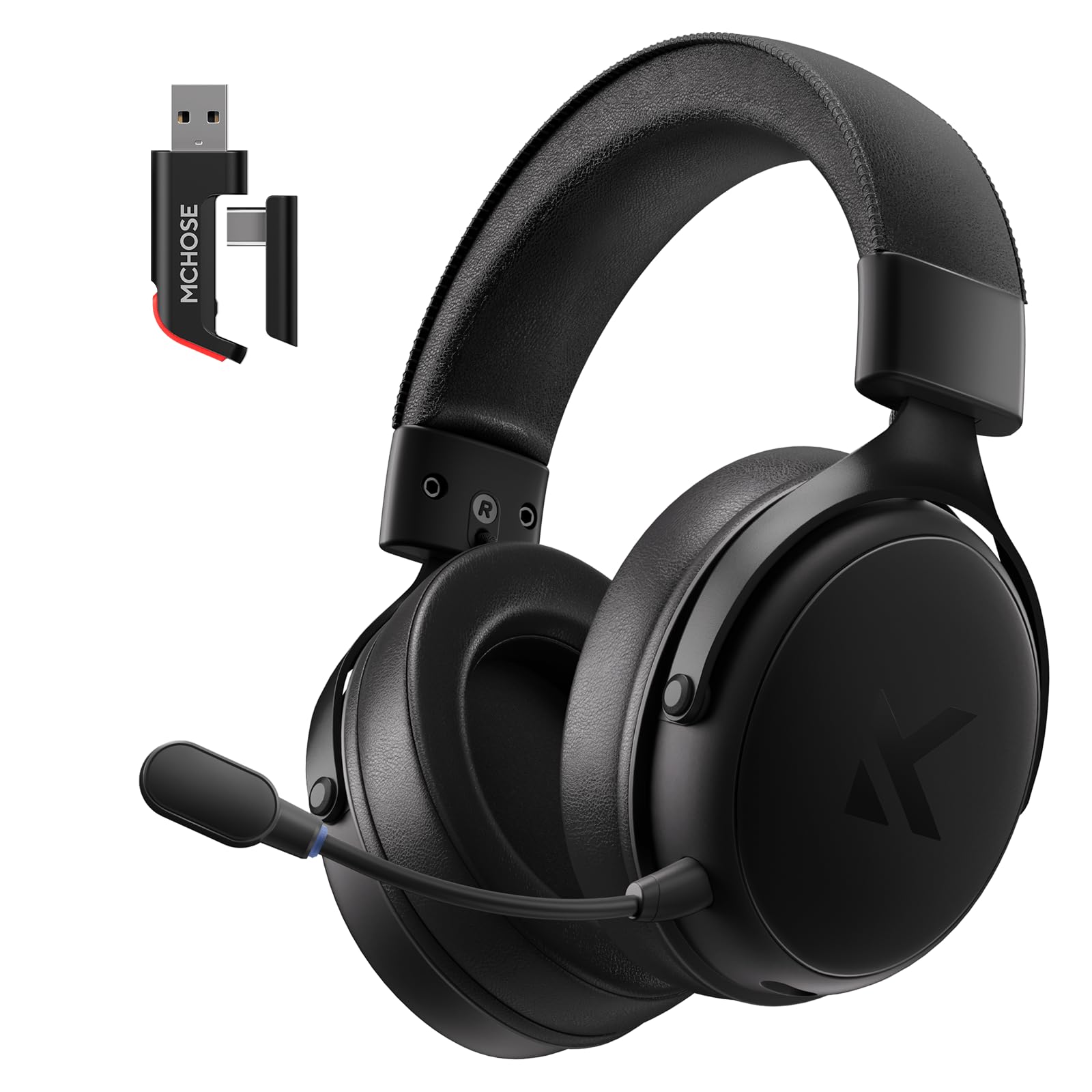 FOXMM x MCHOSE V9 Pro Casque Gaming sans Fil