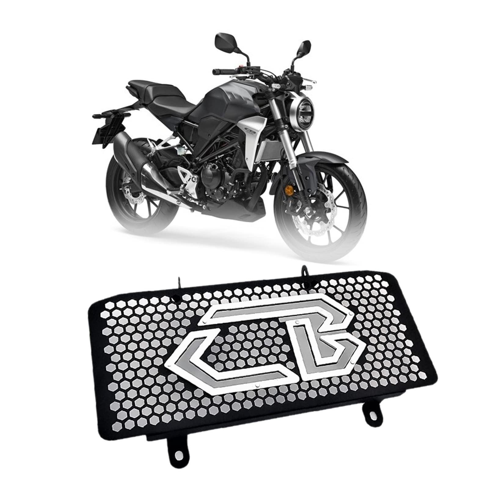 Motocykle. CNC. Osłona Zbiornika Wodnego Osłona Ochronna Grille Ochrona Akcesoria Do Hondy CB300R. Dla CB250R. Dla CB 300R 2017-2020. Osłona ochronna