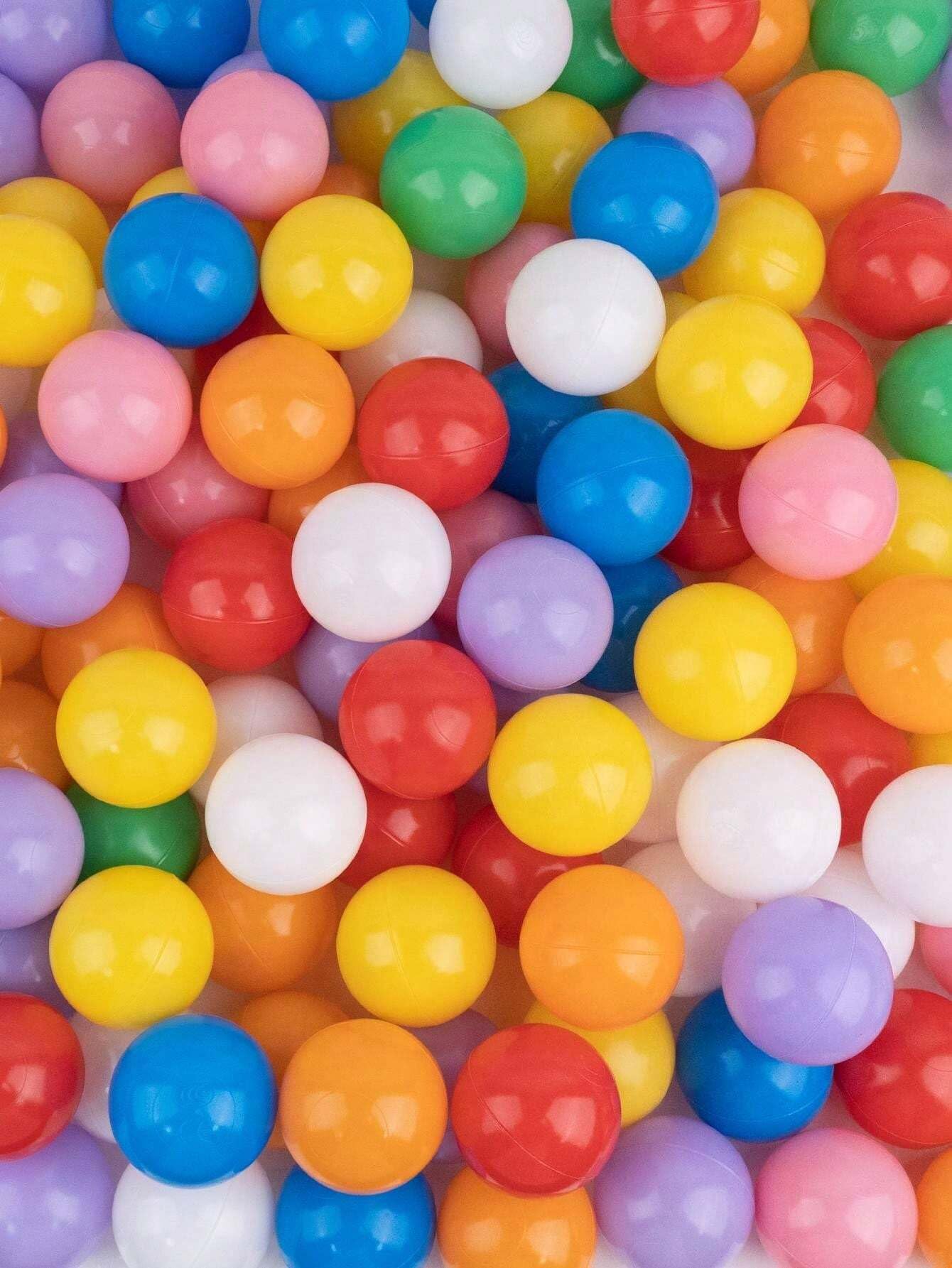 Genérico Bolas Piscina Infantil, Bolas Bebe, Bolas Parque Infantil, Pelotas para Niños 5,5 centímetros, 100 Unidades, Multicolor (100, Multicolor 2 5,5CM)