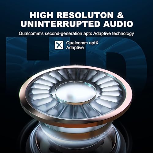 Miniatura 3 de Auriculares Bluetooth Dual-Mic ENC +CVC 8.0 Cancelación de ruido Aptx HD HiFi Stereo15Hours HD Talktime 200 Horas Standby Bluetooth Auricular