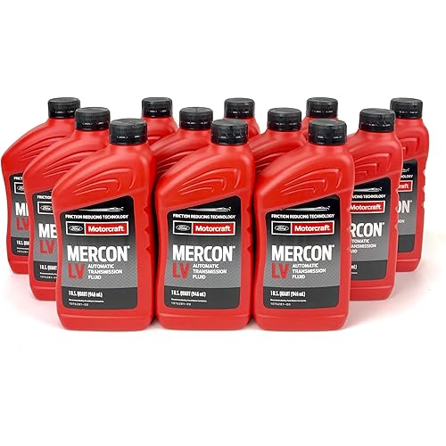 Motorcraft MERCON LV Automatic Transmission Fluid (ATF) 12 Quart Case