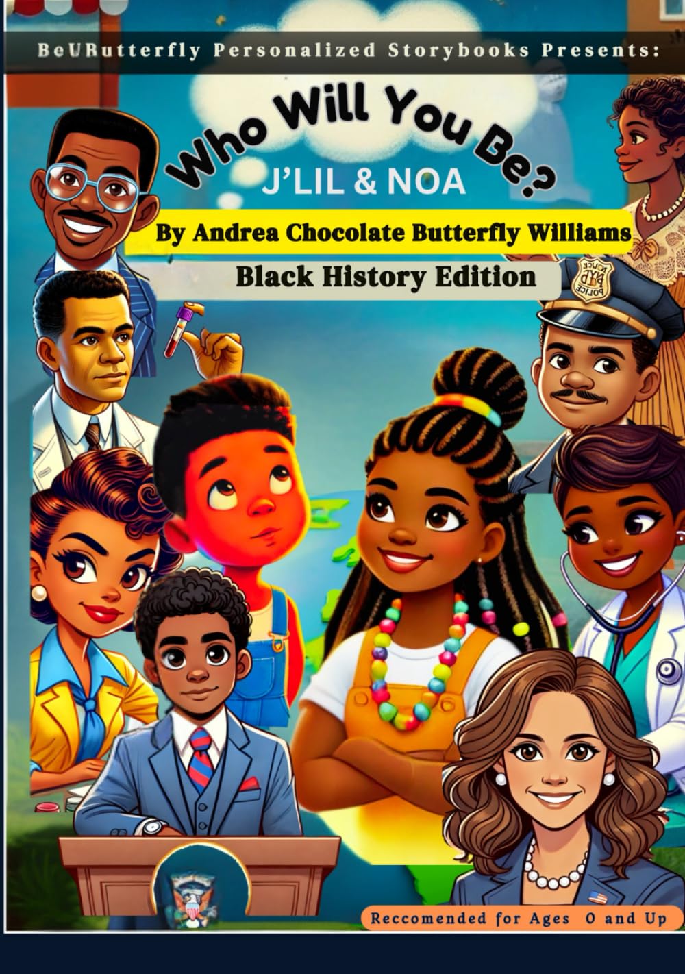 WHO WILL YOU BE?: BLACK HISTORY EDITION (WHO WILL BE? HISTORY LIVES)      Hardcover – Large Print, February 16, 2025