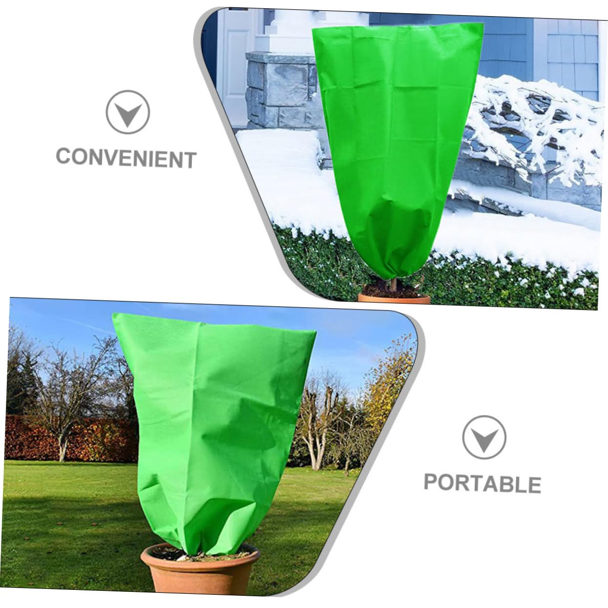 TOYANDONA 5 Ensembles Couvercle De Protection Contre Le Gel Froid Cloches De Jardin pour Plantes Veille Protectrice Anti- pour Les Plantes Couverture De Gel De Jardin 4 Pièces * 5