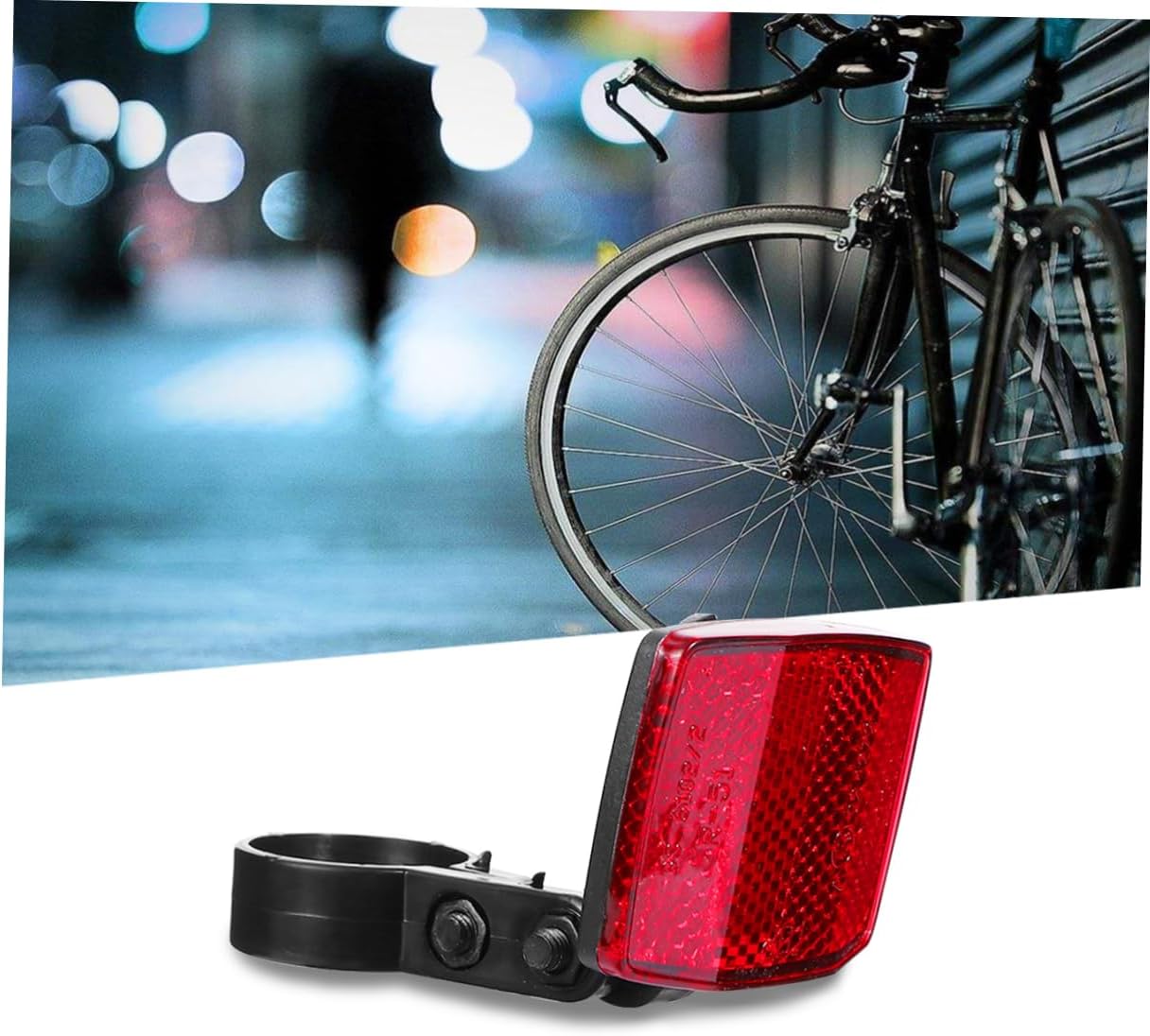 4 Pcs Bicycle Reflector Bicycle Light Bike Light Bike Reflector Safety Spoke