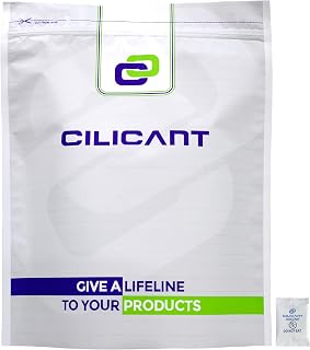 CILICAnT Silica Gel White 5 Gram Pouch of 50 Packets (5Gram X 50Pcs=250 Gram) Moisture Absorber Desiccant Dehumidifiers fo... Price In India