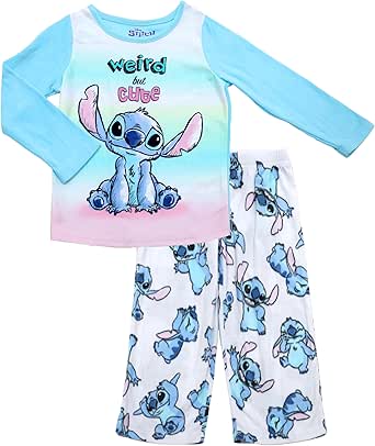Amazon: Disney Lilo and Stitch Girls Pjs for Kids - 2 Piece Cozy