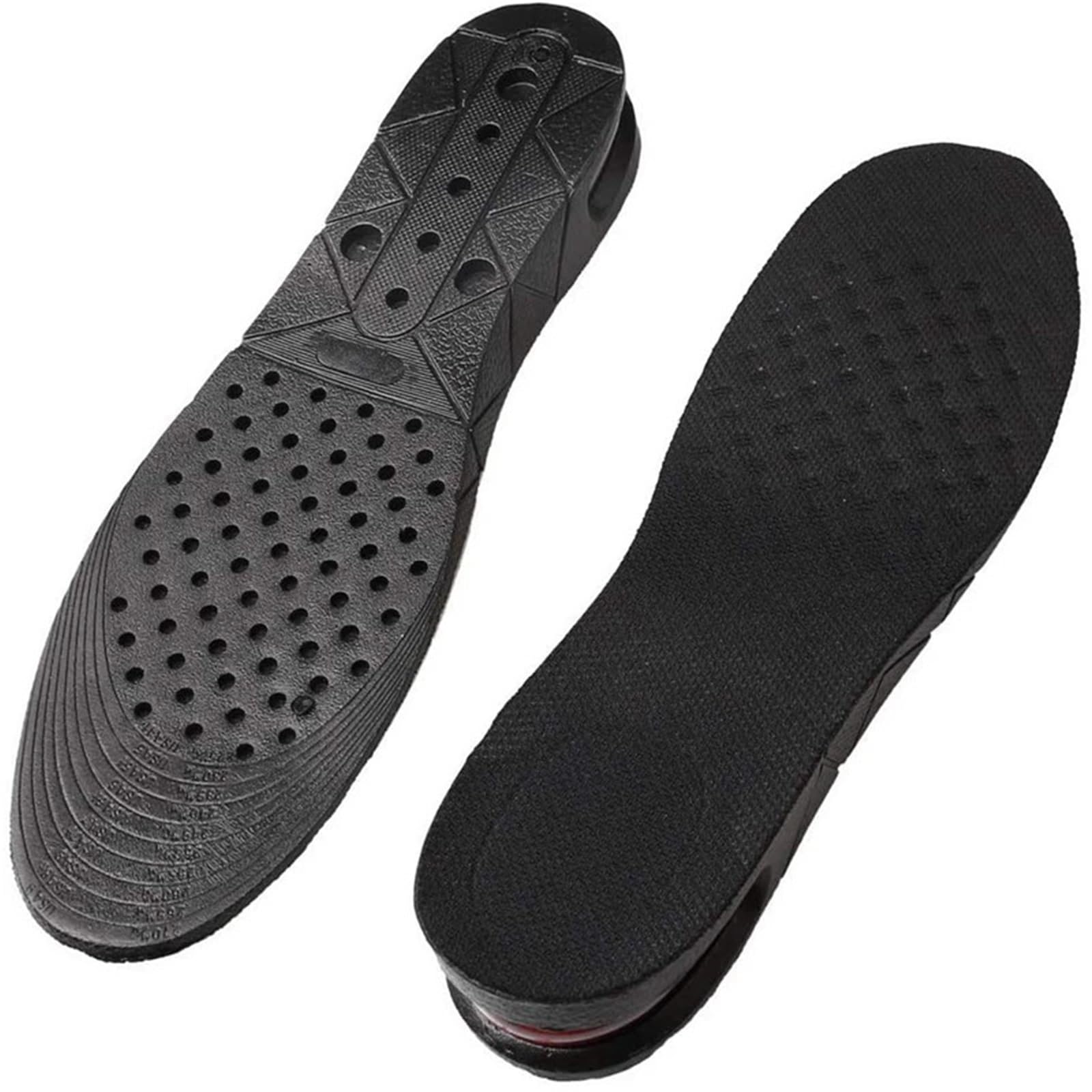 Plantillas Altura Hombre Nueva almohadilla for el pie, plantilla invisible, corte de zapato, inserto talón, soporte más alto, absorción, aumento altura ajustable(9CM)