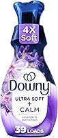 Vista 13 de Downy Infusions Suavizante Líquido para Telas, CALM, Lavanda y Vainilla Relajantes, 56 fl oz
