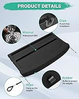 Vista 161 de Powerty Cubierta de Carga para Accesorios Kia Sportage 2023-2025 2026, Textura de Lona Cubierta Retráctil para Maletero Trasero de Carga de Equipaje