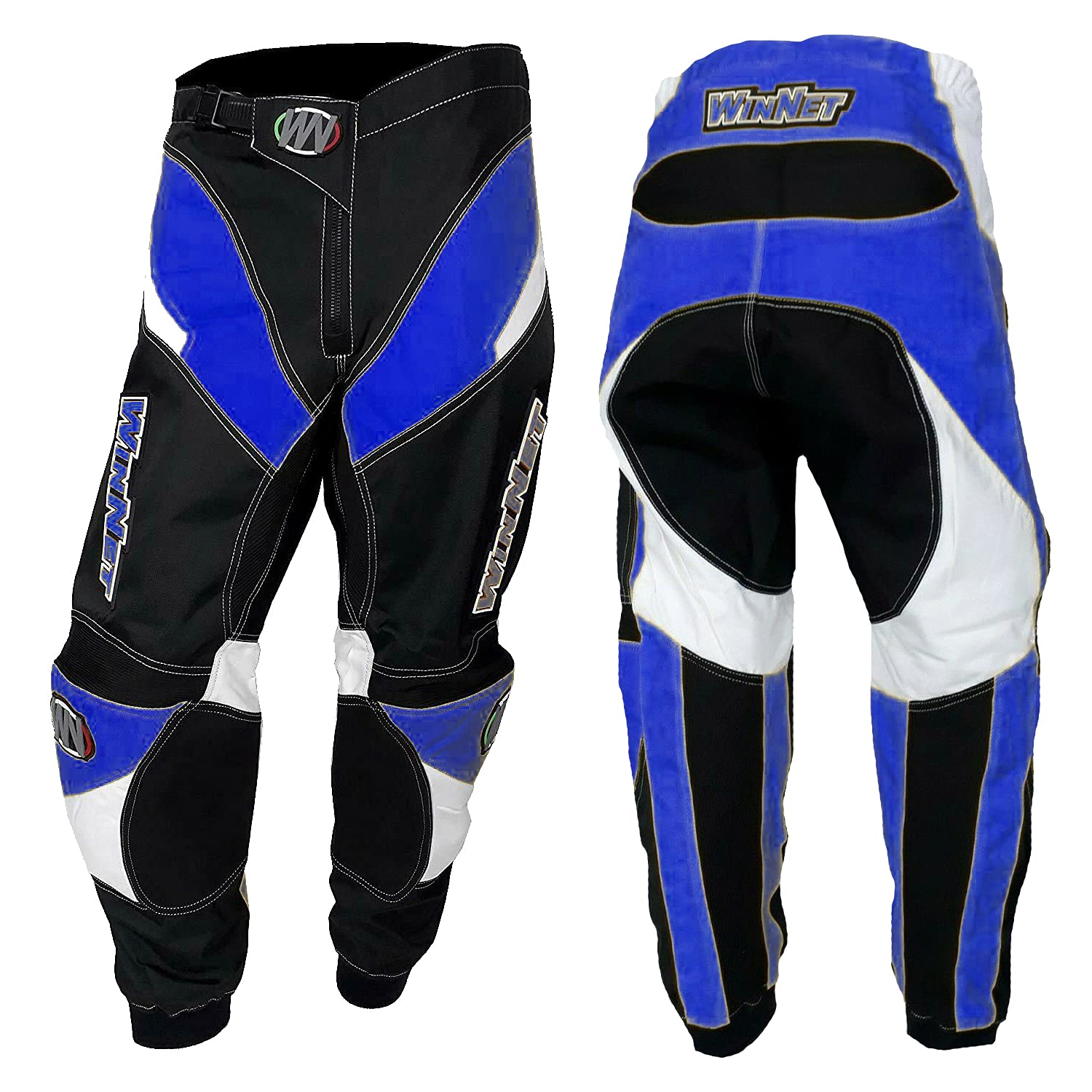 WinNet Tuta Completo da Moto Cross Enduro Quad per Adulto Maglia + Pantalone