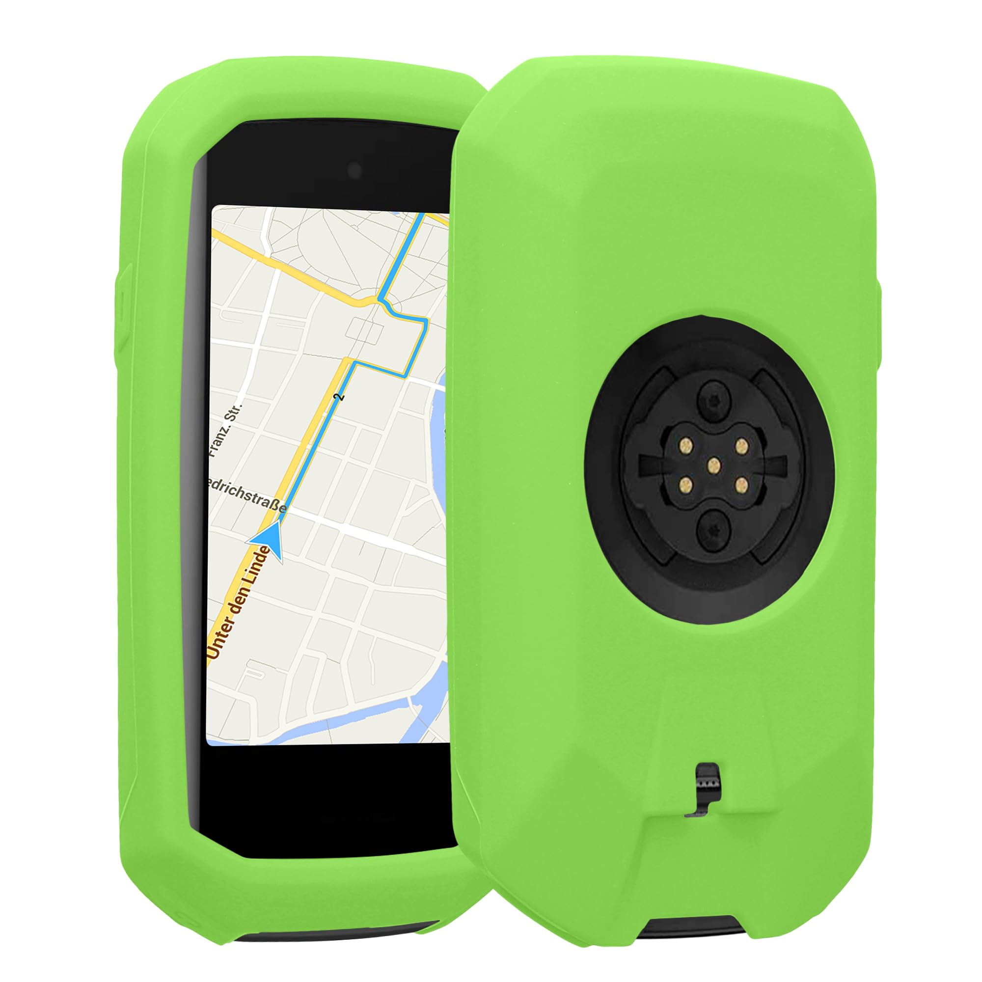 kwmobile Etui kompatybilne z Garmin Edge 1050 - silikonowe etui na rower GPS