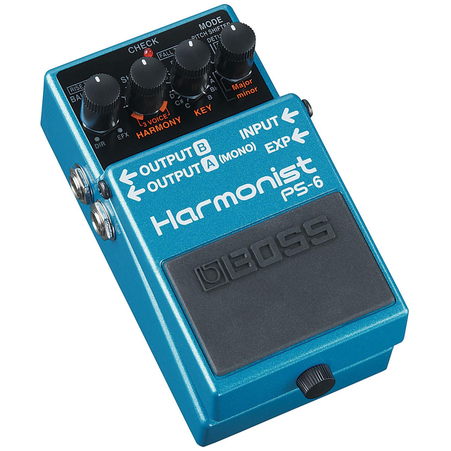 Boss PS-6 Harmonist Pitch-Shifter Effektgerät Pedal + keepdrum Netzteil