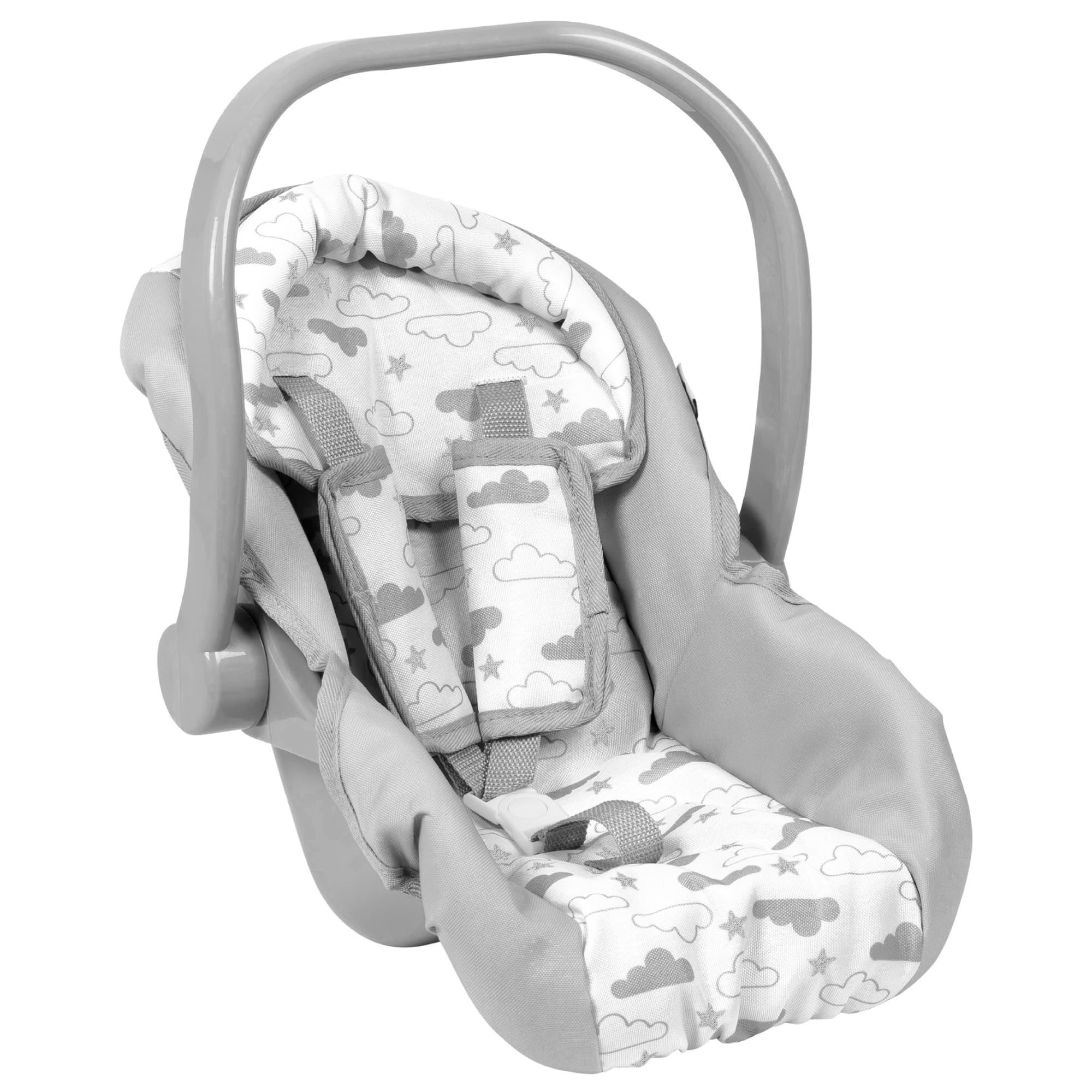 Adora Baby Doll Car Seat - Twinkle Stars Car Seat Carrier, Fits Dolls Up to 20 inches, Gender Neutral Design