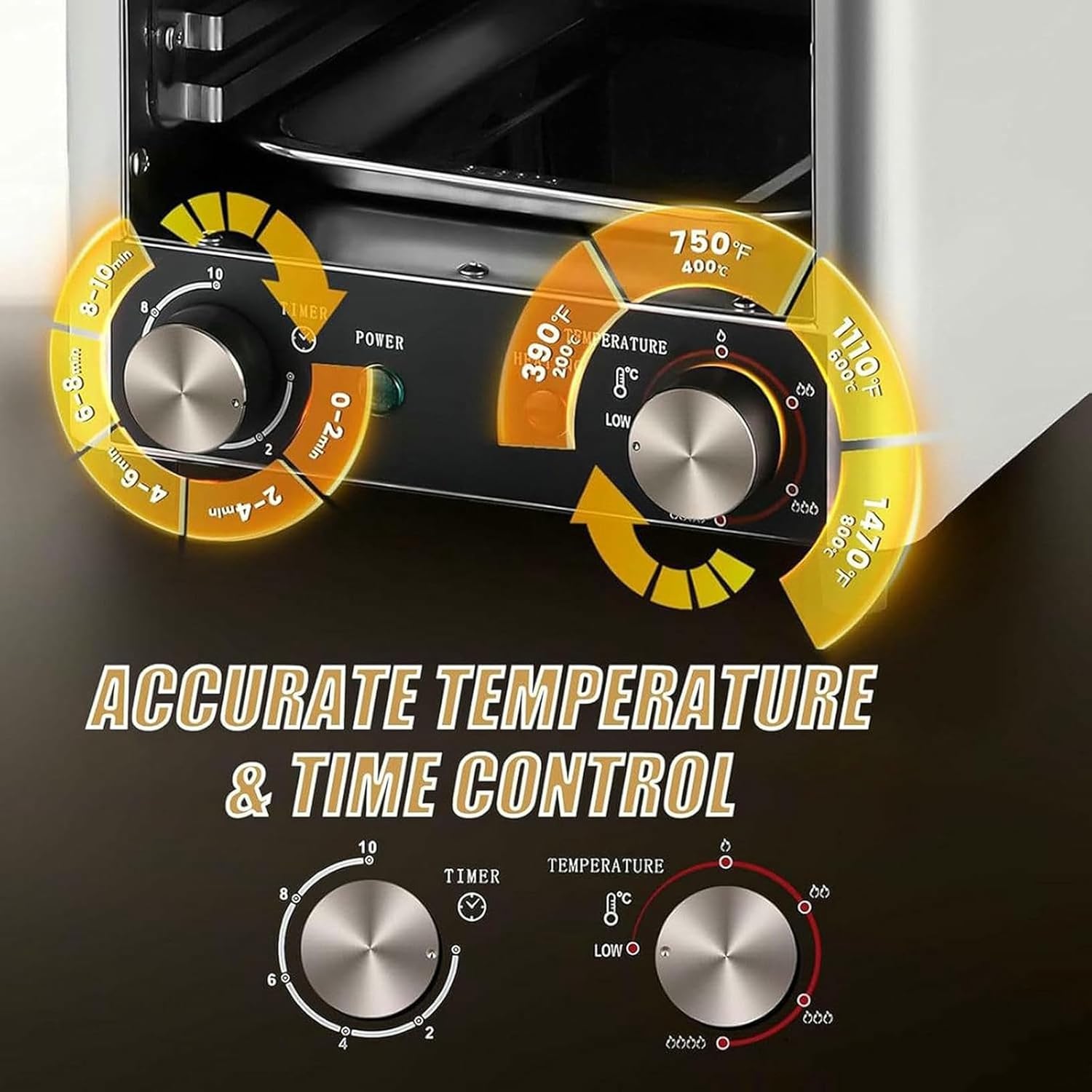 Electric Steak Grill, Portable Smokeless Infrared Broiler with 10-Layer Grill, 1700W Stainless Steel Cooker for BBQ, Toast, Indoor Grilling-