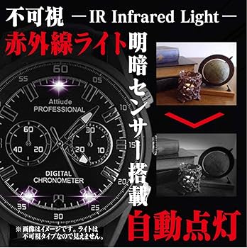 Amazon.co.jp: M@Q 小型カメラ 腕時計 スパイカメラ 隠しカメラ