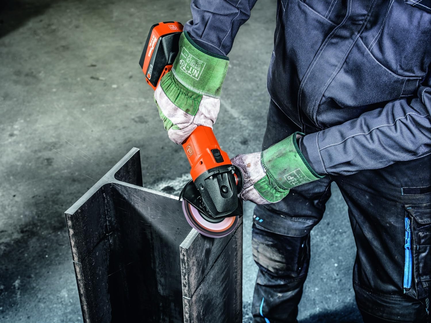 Fein 71200262000 CCG 18-125 Bl Select 18V 125Mm Cordless Grinder - Body Only in Case