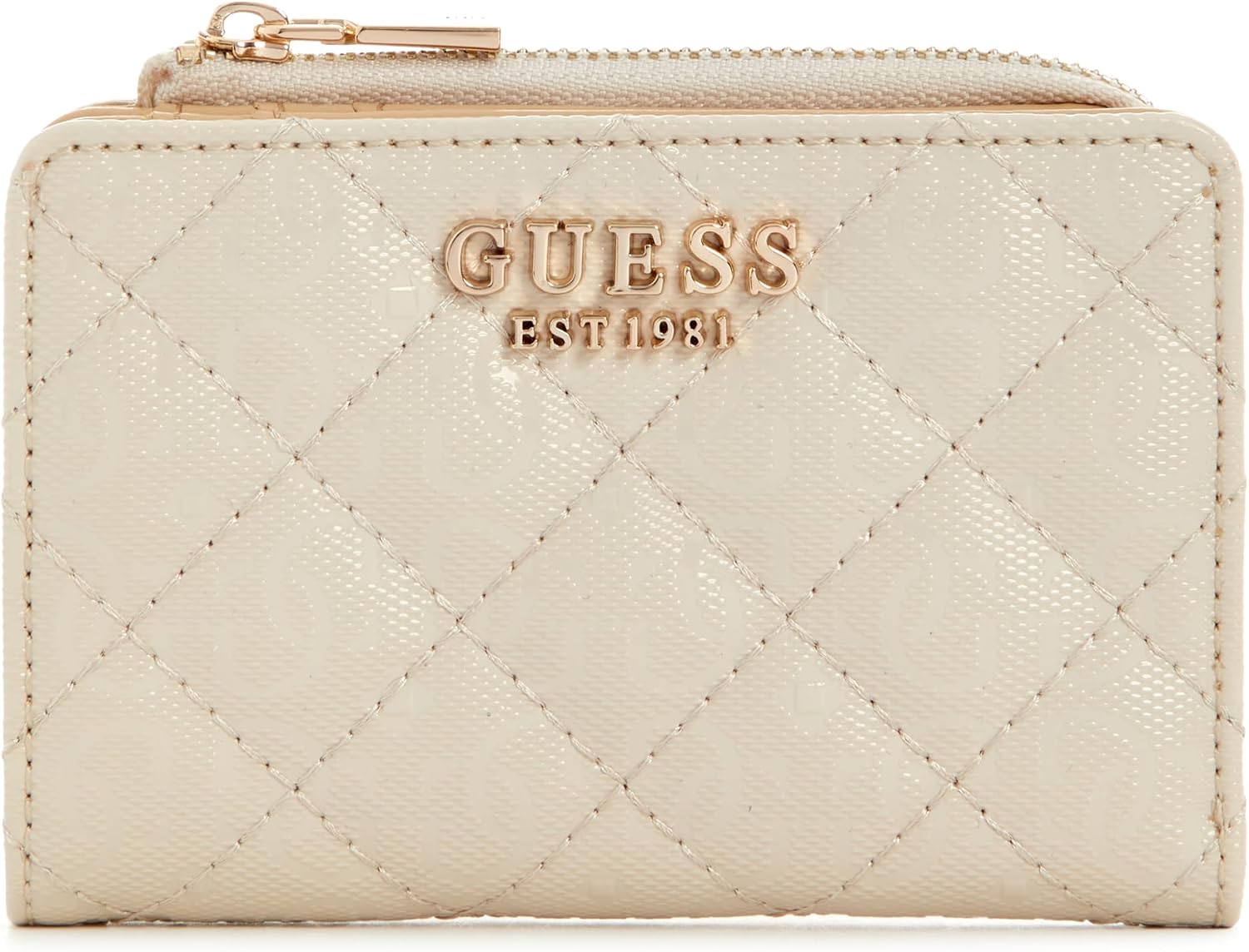 Guess IDRA SLG Zip Around Card Case, BLA, One Size
