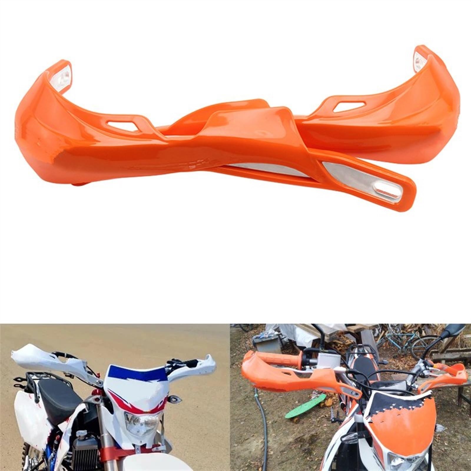 Guardamanos De 22MM Y 28MM para Manillar Motocicleta, Protección para, Protectores Mano para Suzuki(Yellow)