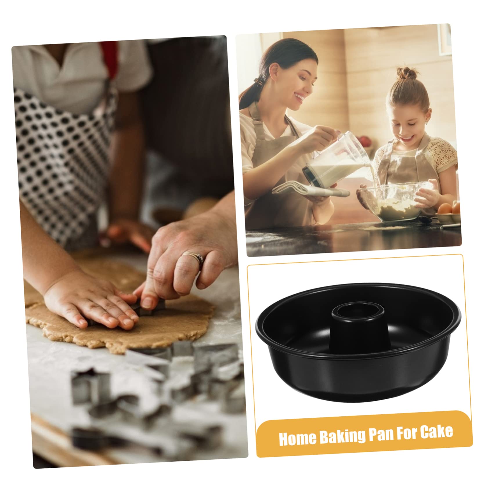DECHOUS 2piezas Molde De Horno para Donas De Aleación De Aluminio Antiadherente Utensilio De Repostería para Pasteles y Postres Herramienta De para Cocinas