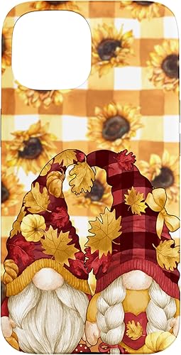 Miniatura 10 de Funda para iPhone XR con diseño de gnomo, calabaza y búfalo