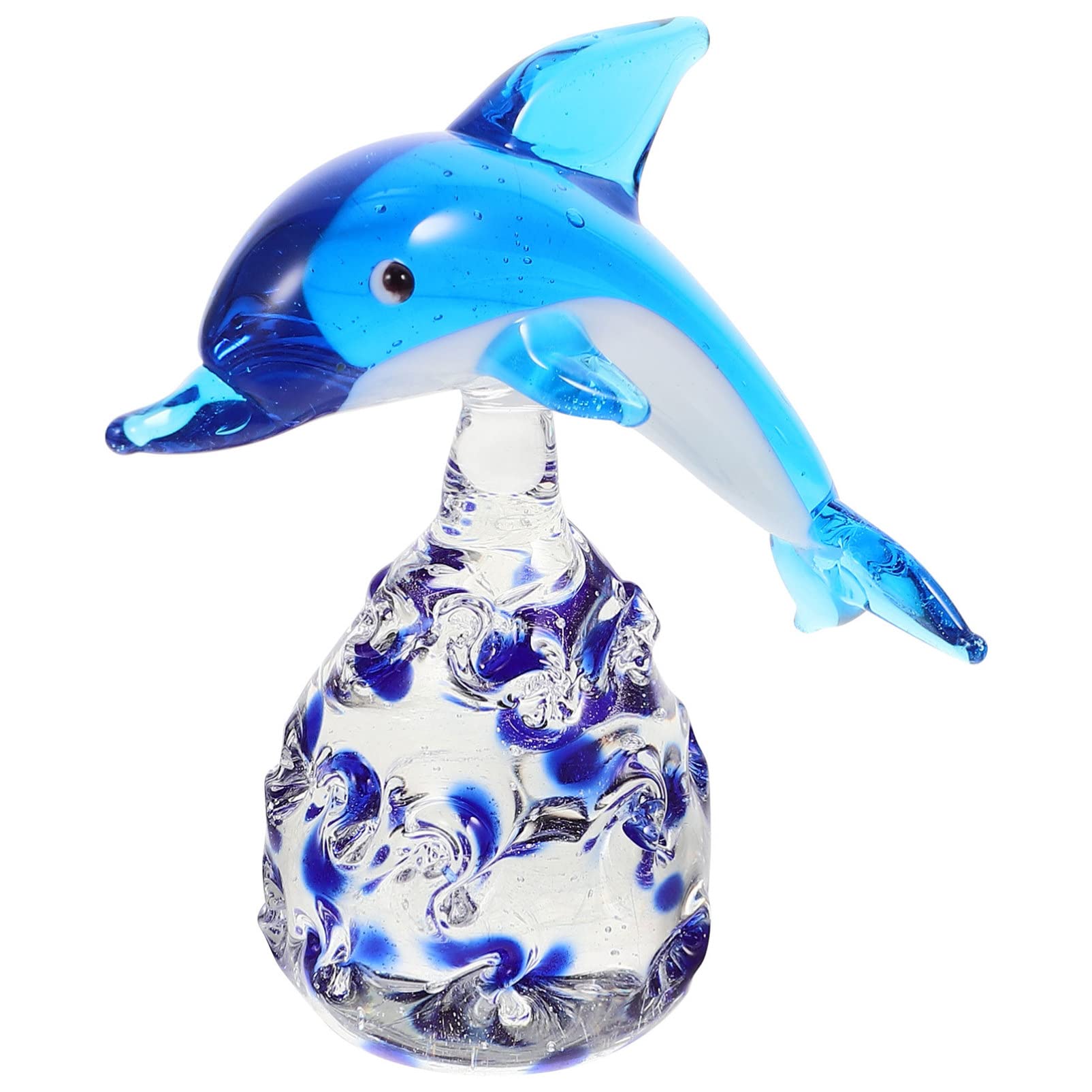 Realistische Blauwe Vinvis Sculptuur Standbeeld Collectible Marine Life Model Speelgoed Blauw Veilig Plastic Materiaal Walvis Pop | NL