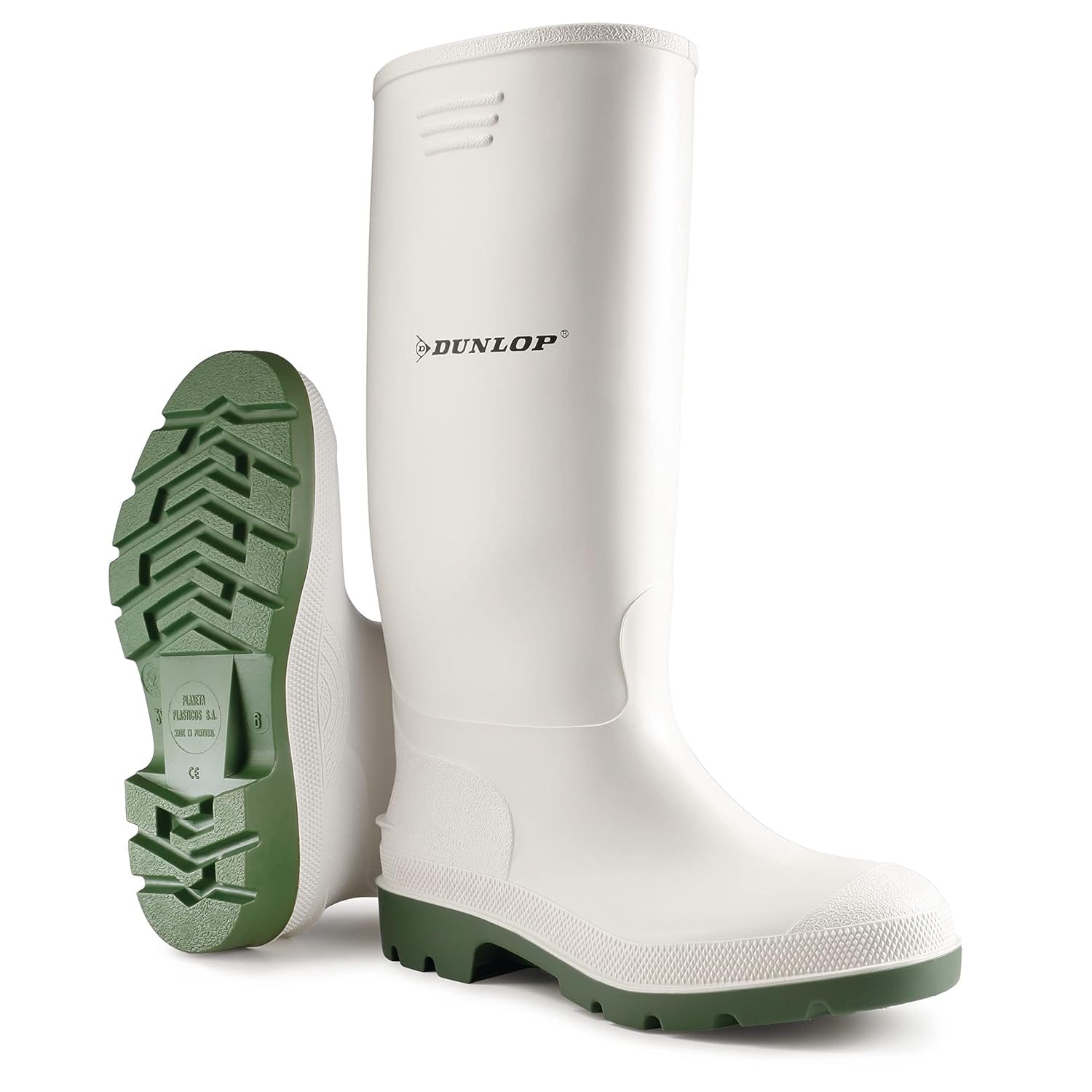 Dunlop Gummistiefel 380 BV, Botas de Caucho para Hombre, Blanco, 42 EU