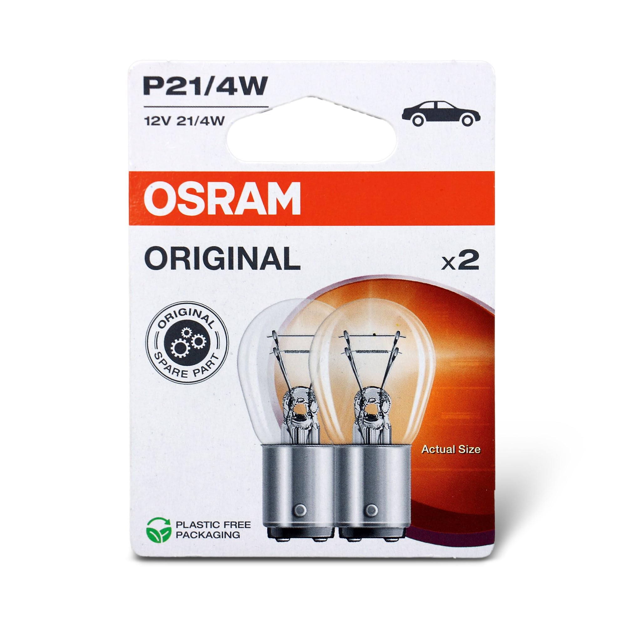 Fits OSRAM OSR7225-2BL Light bulb P21/4W Standard (2 pcs) 12V 4/21W L ⭐UK Stock⭐