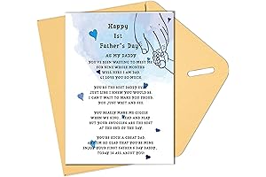 1st Fathers Day Card from Baby Boy: A Bundle of Joy for the New Dad