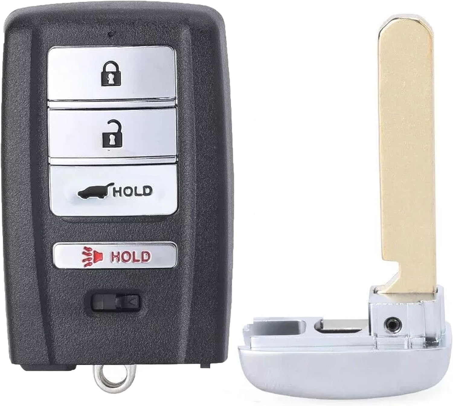 4-Button Key Fob Remote Replacement for Acura MDX 2014-2020 & RDX 2016-2018, OEM Part A2C32523200, Plastic, Compatible with SUVs, FCC ID: KR5V1X, 314MHz