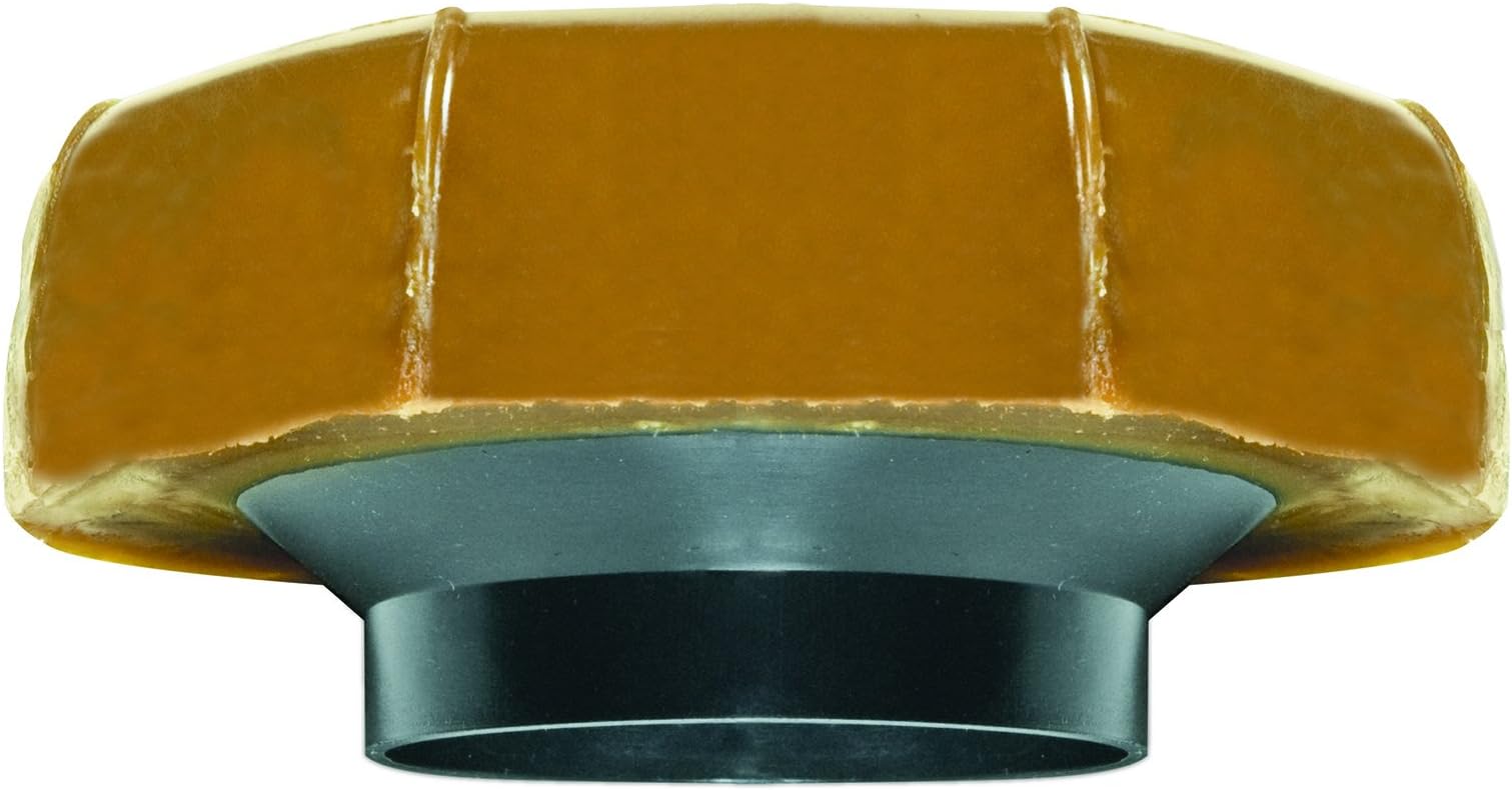 Fluidmaster 7513 Extra Thick Wax Toilet Bowl Gasket with Flange