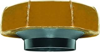 Fluidmaster 7513 Extra Thick Wax Toilet Bowl Gasket with Flange, for 3-Inch and 4-Inch Waste Lines