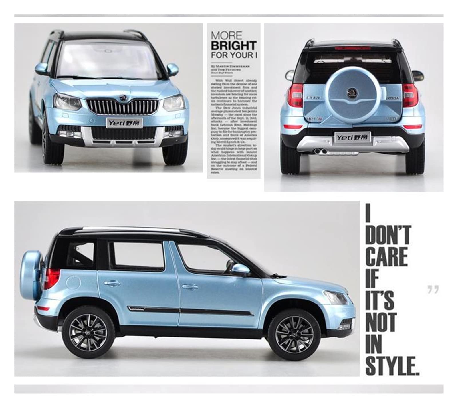 Amazon.com: Resin Car Vehicle Model Fit for Volkswagen Skoda