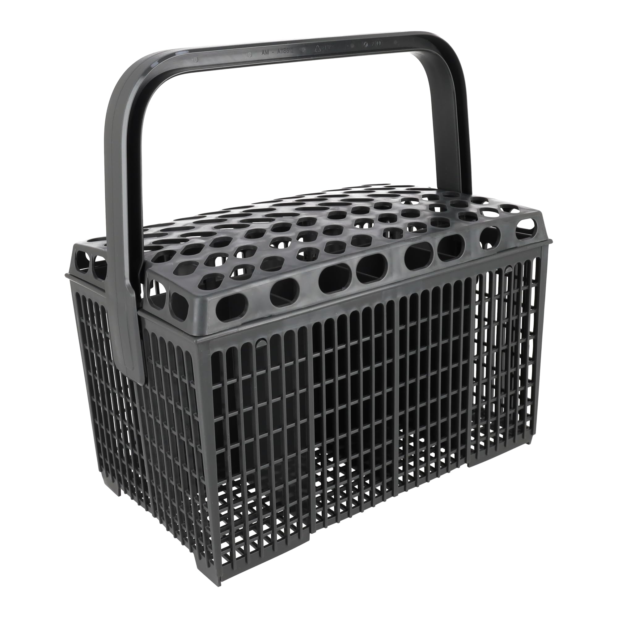 sparefixd Cesta de cubiertos gris oscuro para lavavajillas IKEA