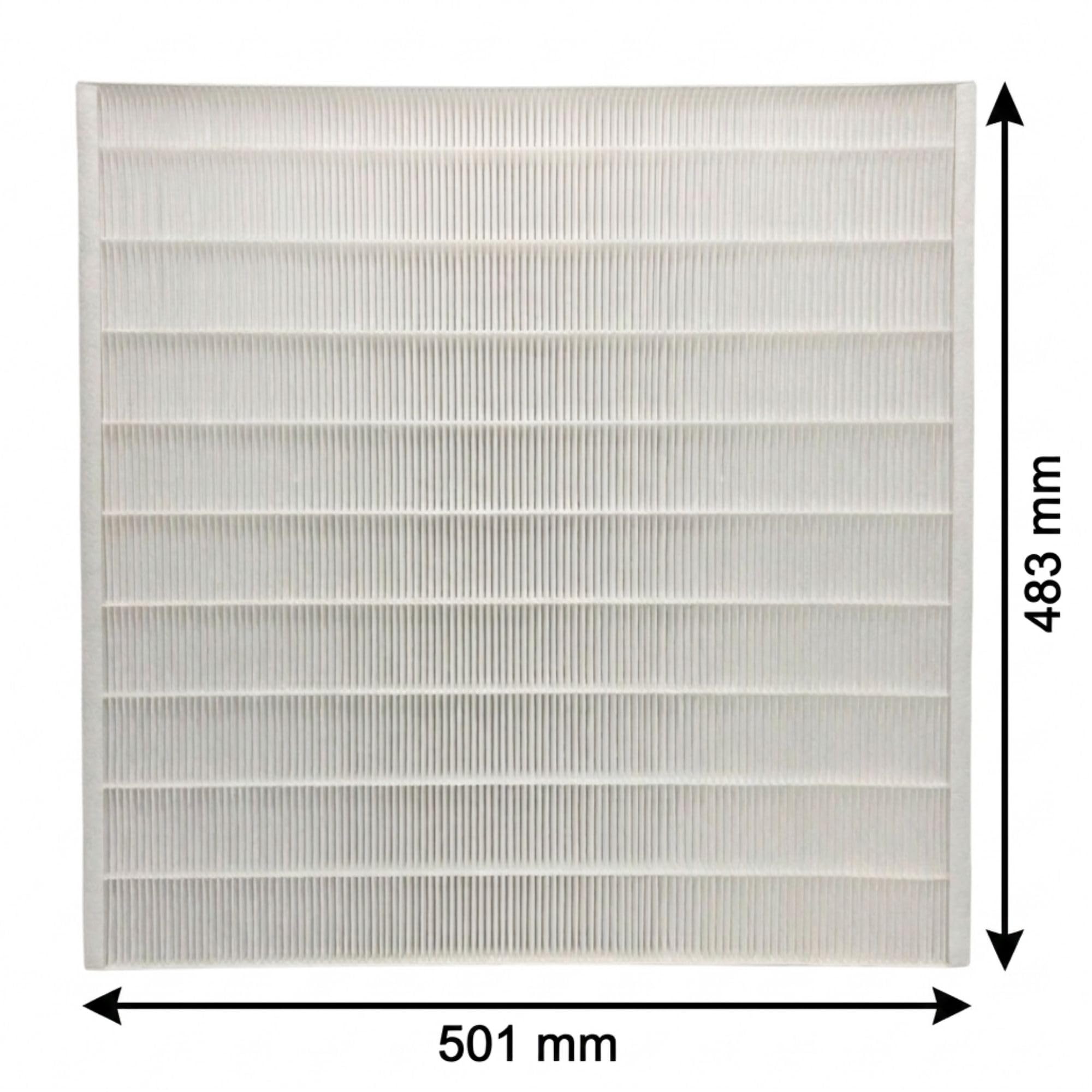 Lot de 4 Filtres M5 – Compatibles ALDES T.One AQUAAIR – 501x483x20 mm – Pompe à chaleur, VMC, Climatiseur – Double Flux – Livraison Offerte Entreprise Française